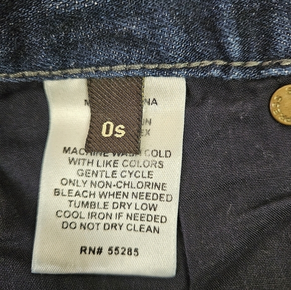 Express Zelda Dark Wash Stretch Denim Skinny Jeans Size 0 Short Women's - Picture 9 of 11